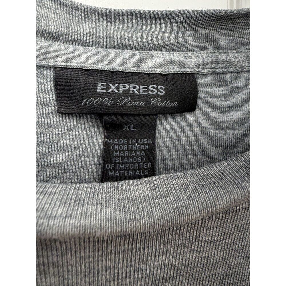 Basic Neutral Simplistic Express Grey Long Sleeve - Picture 5 of 6